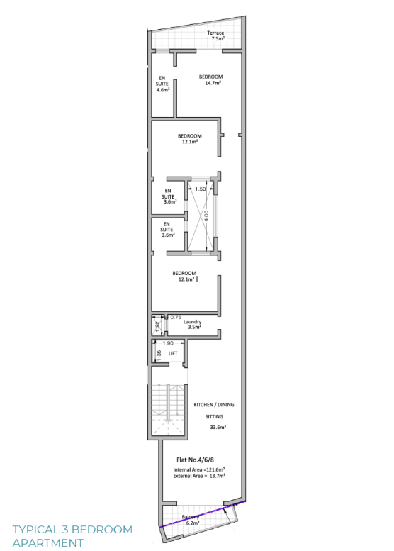 3-bedroom apartment for sale in Victoria - photo 2 of 2