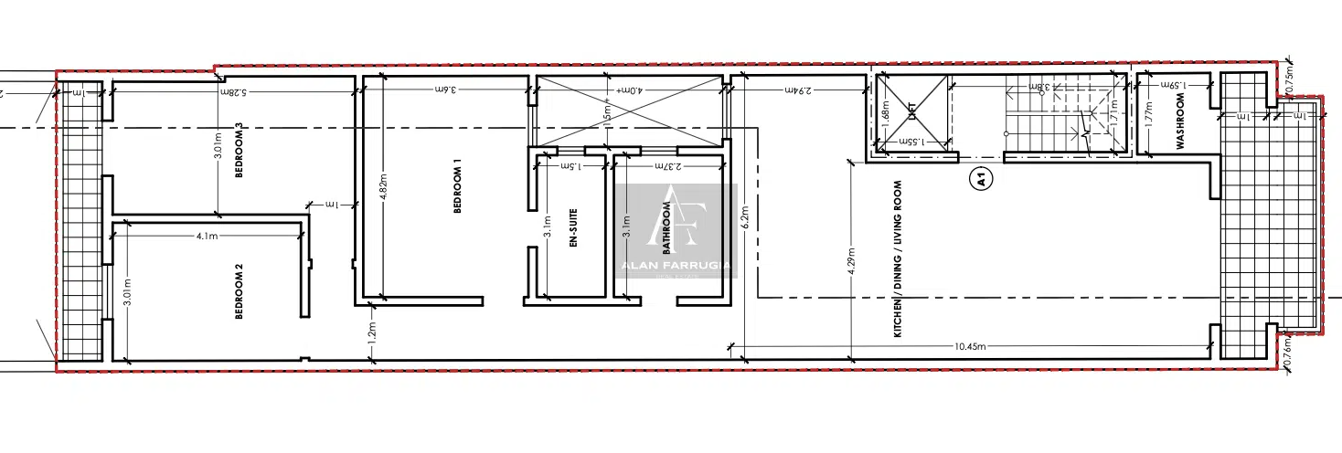3-bedroom apartment for sale in Mosta - photo 1