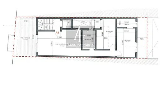 2-bedroom penthouse for sale in Ħamrun - photo 1
