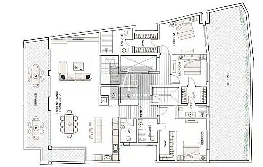 3-bedroom penthouse for sale in Mtarfa - photo 1 of 7